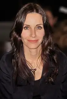 A photograph of Courteney Cox