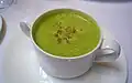 Cream of asparagus soup
