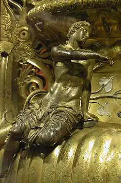 Dionysus on the Derveni krater.