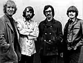 Creedence Clearwater Revival in 1968. From left to right: Tom Fogerty, Doug Clifford, Stu Cook, and John Fogerty.