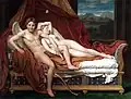 Cupid and Psyche, by Jacques-Louis David, 1817