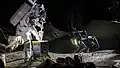 LUNA mission simulation, cooperation between humans and robots