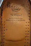 Inside of pre-2003 Dr. Martens made in England