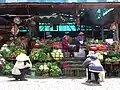 A greengrocer in Vietnam