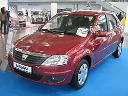 Dacia Logan (facelift) - front