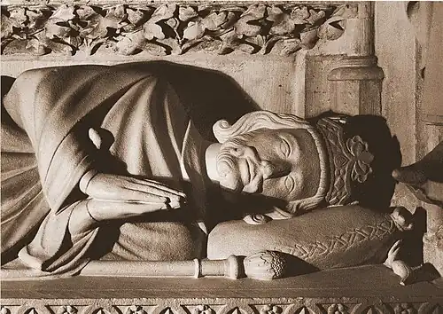 Tomb of Dagobert I (13th century)