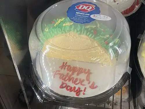 Ice cream cake