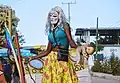 La Minga, a satirical character in the dances of the Costa Chica