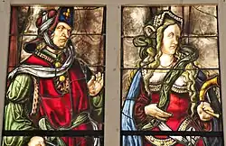 Renaissance stained glass, Auch Cathedral, France, Arnaud de Moles (detail, 1507–1513)