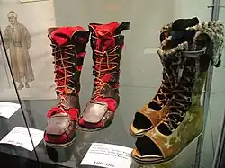 Charlton Heston and Jack Hawkins's caliga sandal-boots