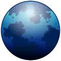 Blue globe artwork, distributed with the source code, and is explicitly not protected as a trademark[291]