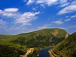 Delaware Water Gap is shared between Warren County and neighboring Pennsylvania.