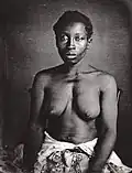 Delia (Born America); daughter of Renty on B.F. Taylor Plantation, Columbia South Carolina [Picture # 1]