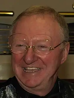 A picture of Dennis Taylor smiling