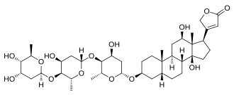 Digoxin is used to treat atrial fibrillation, atrial flutter and sometimes heart failure.[49]