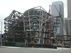 During construction in May 2001