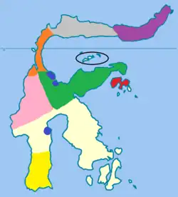 Map of range
