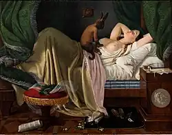 Ditlev Blunck's Nightmare, 1846, Nivaagaard Museum, Denmark
