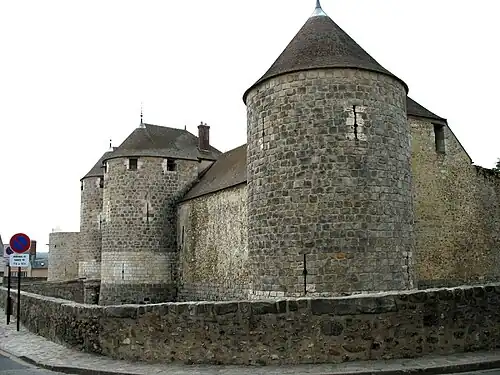 The Château de Dourdan today
