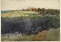 Valley and Hillside, Adirondacks (1889-94) by Frederic Edwin Church