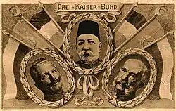 The leaders of the Central Powers in 1914