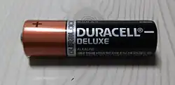 Duracell AA battery