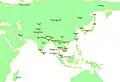Standard cross-cultural sample, East Eurasia region
