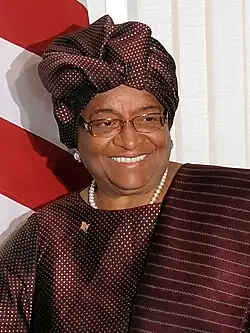 24th President of Liberia and Nobel Peace Prize laureate Ellen Johnson Sirleaf (MPA, 1971)[210]