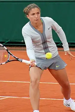 Sara Errani was part of the winning mixed doubles team in 2026.