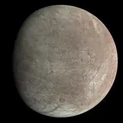 High resolution image of Europa by Juno.