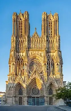 Facade, looking northeast