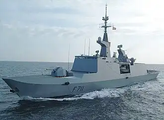 The stealth frigate Surcouf