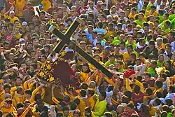 Catholic procession of the Black Nazarene in Manila