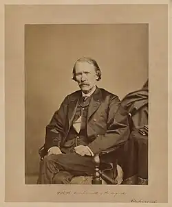 The last known photograph of Carson