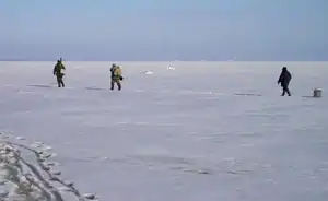 Fishermen on the Gulf of Finland