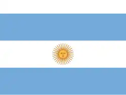 Light blue flag used by Unitarian Party on sea