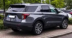 Explorer Plug-in Hybrid (rear; pre-facelift)