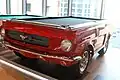 Ford Mustang converted into a billiard table in a game table and sports store in Abu Dhabi, UAE