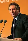 Democratic Movement: François Bayrou, president of MoDem and MP, confirmed his candidacy on 22 August 2011.[19]