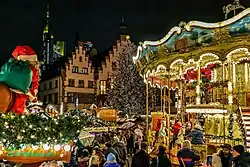 Christmas market in Frankfurt, Germany