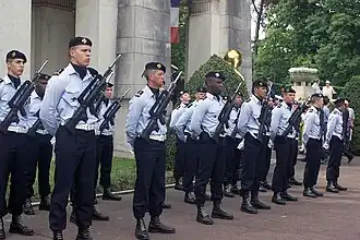 Parachute commandos of the French Air and Space Force