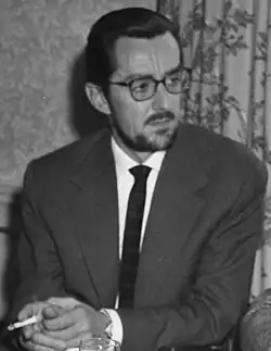 Photo of Gabriel Axe at the 1959 Movie Week in Arnhem.