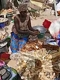 Vendor at Serekunda Market, The Gambia