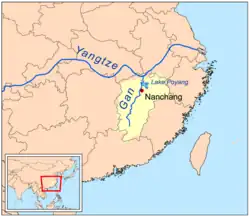 Gan River in Jiangxi