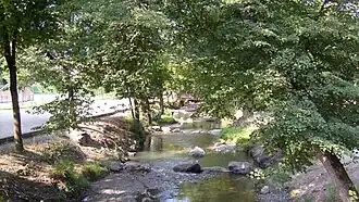 The Luye at Gap, near to the Parc de la Pépinière