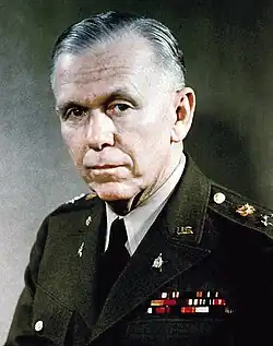 Portrait of a man in military uniform.marshal