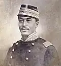 General Gregorio Luperón, son of a Spanish Dominican and a black migrant from the Anglo-Caribbean.