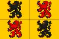 Flag of the County of Hainaut (1071 – 1795)