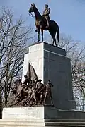 Robert E Lee, Virginia Monument, Gettysburg, Pennsylvania, Frederick William Sievers, sculptor, 1917