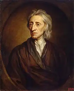 Portrait of John Locke by Sir Godfrey Kneller (1697)